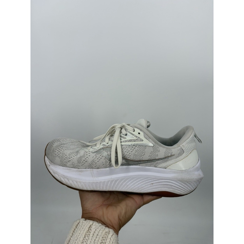 SAUCONY Echelon Womens White Running Walking Sneakers Shoe Size 8.5W - Picture 7 of 10